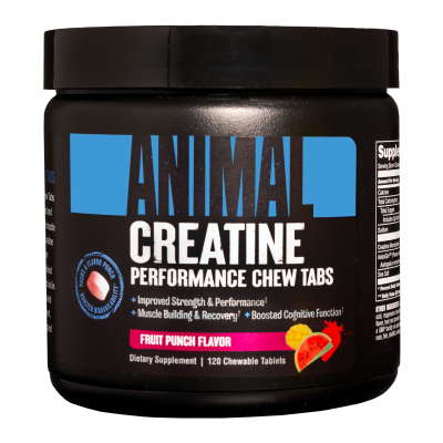 ANIMAL CREATINE CHEWS 120 TABS