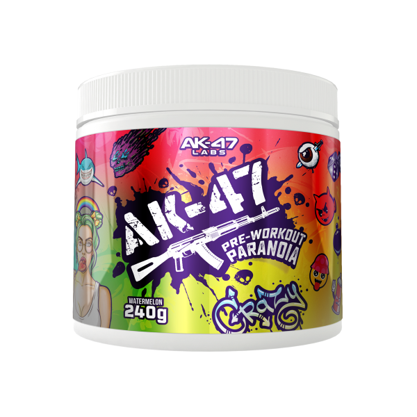AK-47 LABS PRE-WORKOUT PARANOIA 240G