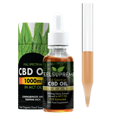 FEEL SUPREME CBD OIL 1000MG