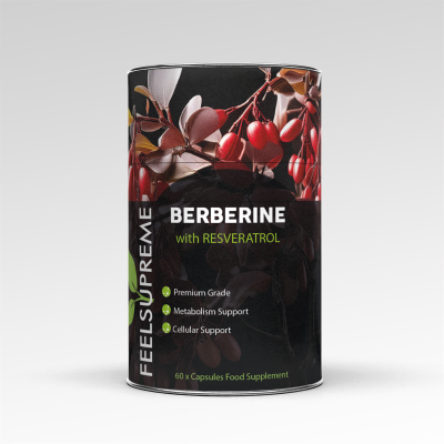 FEEL SUPREME PREMIUM BERBERINE & RESVERATROL SUPPLEMENT