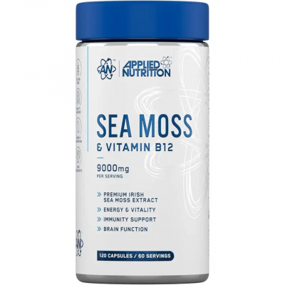 APPLIED NUTRITION SEA MOSS & VITAMIN B12 120 CAPS